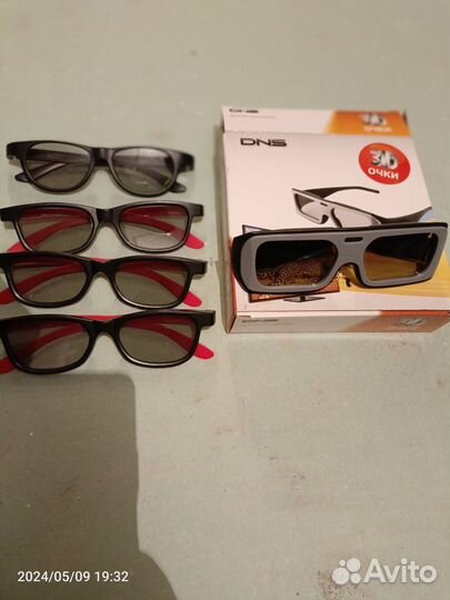 Зd очки новые