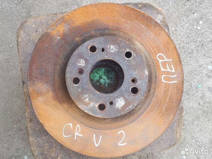 Тормозные диски хонда црв 2