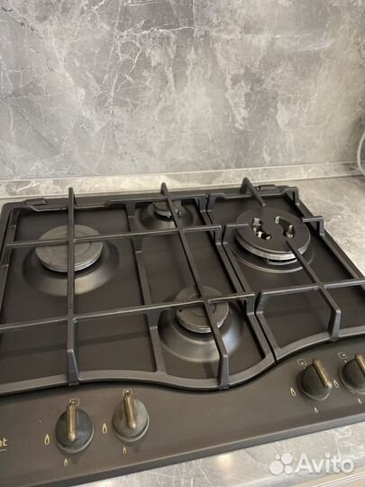 Газовая варочная панель 4 конфорки ariston
