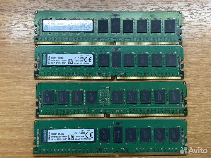 Серверная память 8GB DDR4 ECC Reg 2133MHz Kingston