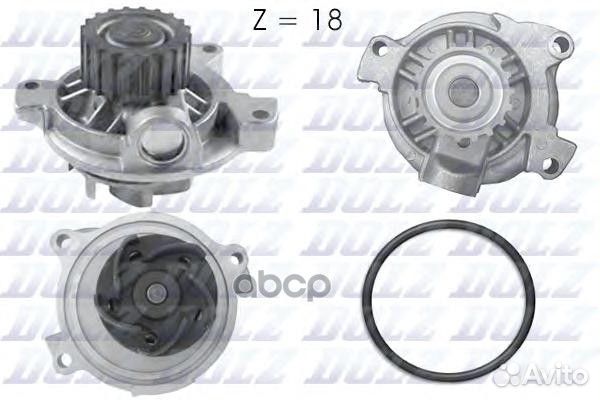 Насос водяной audi 100/A6/VW T4/LT 2.4D/2.5TDI