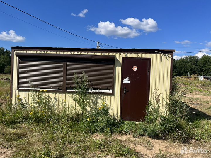 Вагончик для проживания бытовка двойная