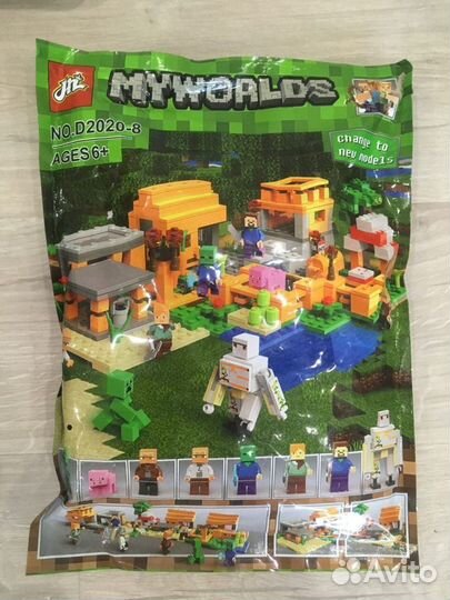 Конструктор Майнкрафт (Minecraft) My World