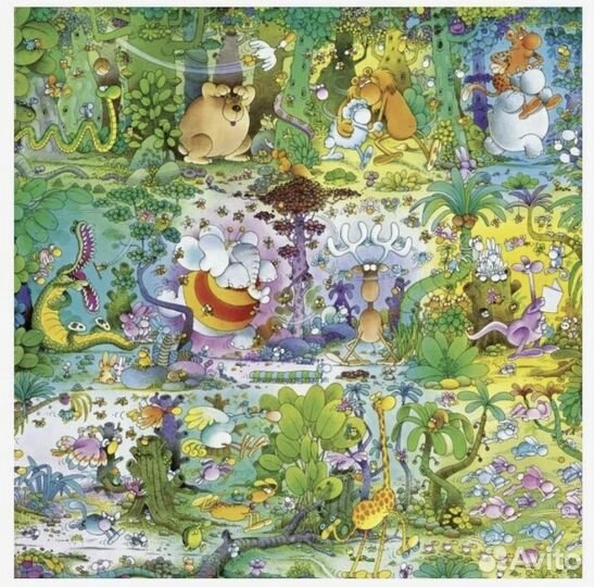 Пазл Heye Дикая жизнь, Mordillo