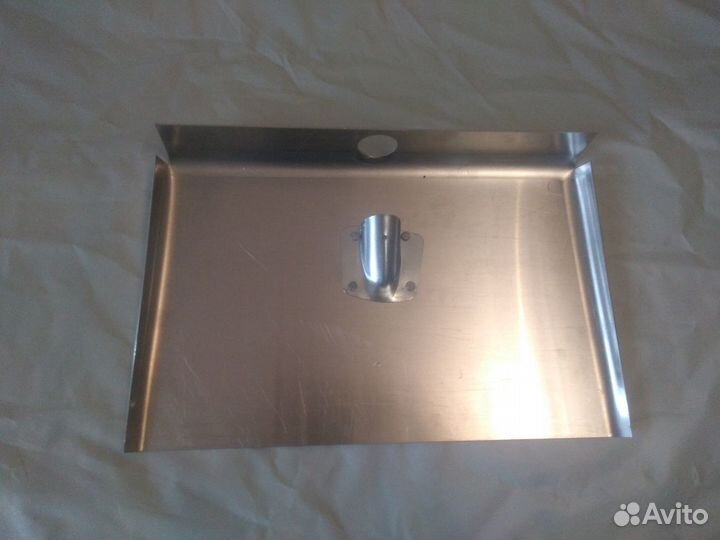 Лопата снеговая 360х500 (Алюминий 2 мм) без черенк