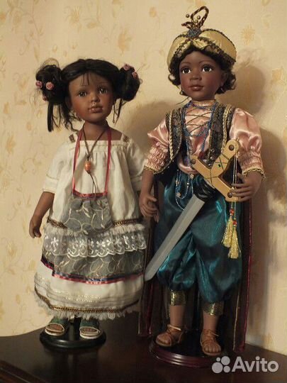 Фарфоровые коллекционные мулаты