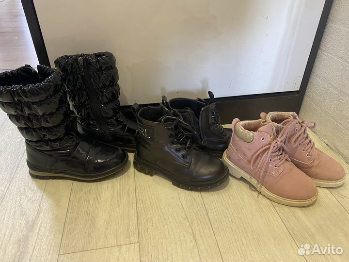 Ботинки для девочки