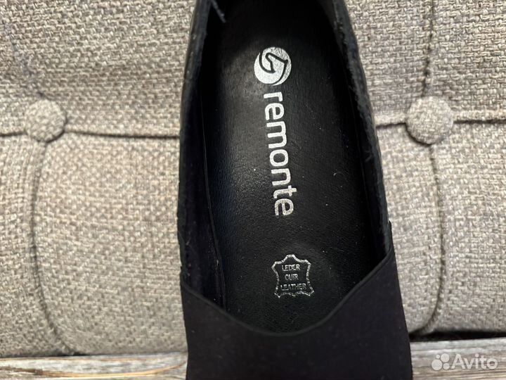 Кожаные туфли remonte, р.36