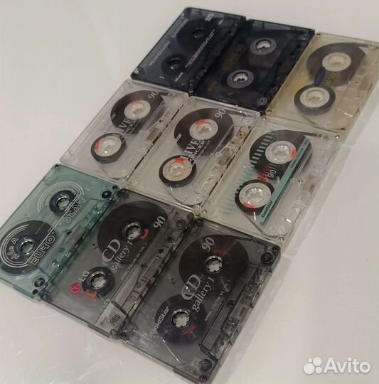 Аудиокассеты 9 шт