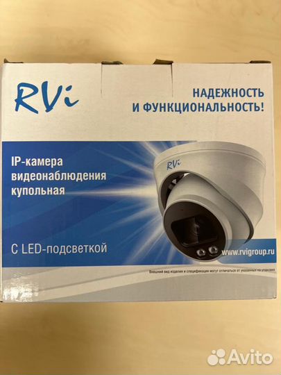 Видеокамера IP купольная сетевая RVI-1ncel2266 2,8