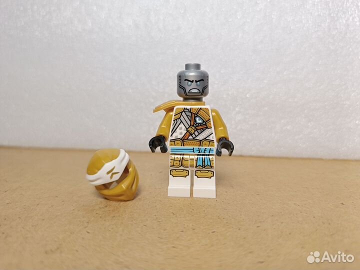 Lego ninjago Zane (Golden Ninja) -Crystalized