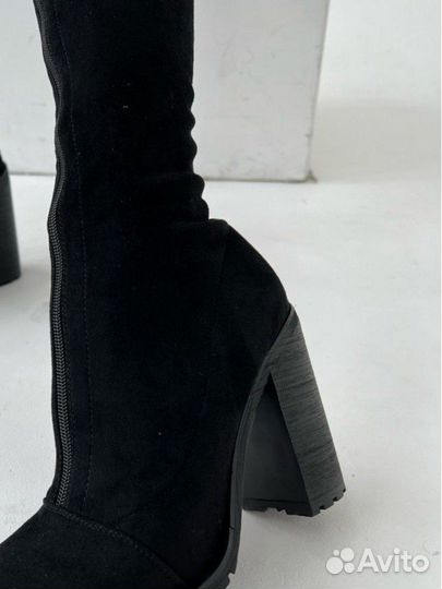 Сапоги Ботфорты женские зимние