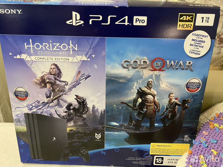 Игровая приставка Sony playstation 4 pro