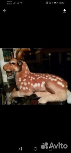 Мягкая игрушка олень