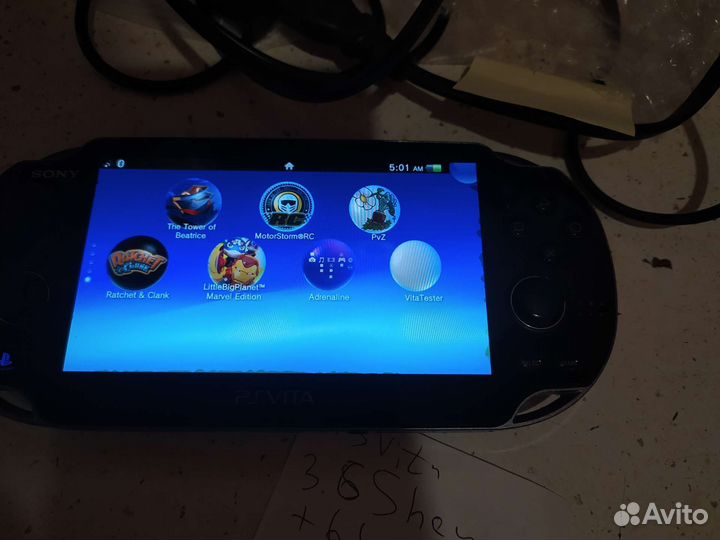 PS vita Wifi прошитая с играми 64гб