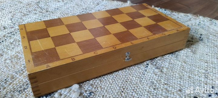 Шахматы СССР деревянные 1978 г