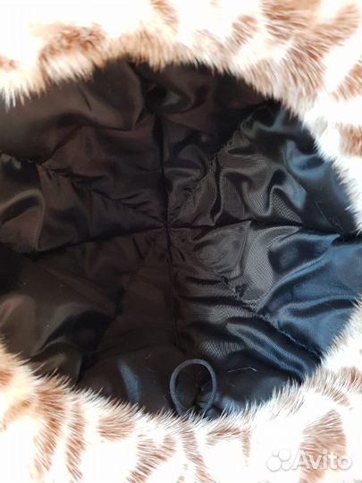 Шапка норковая новая Avenu