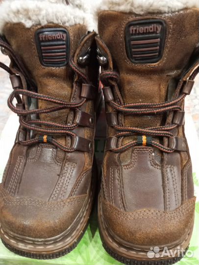 Полуботинки зимние