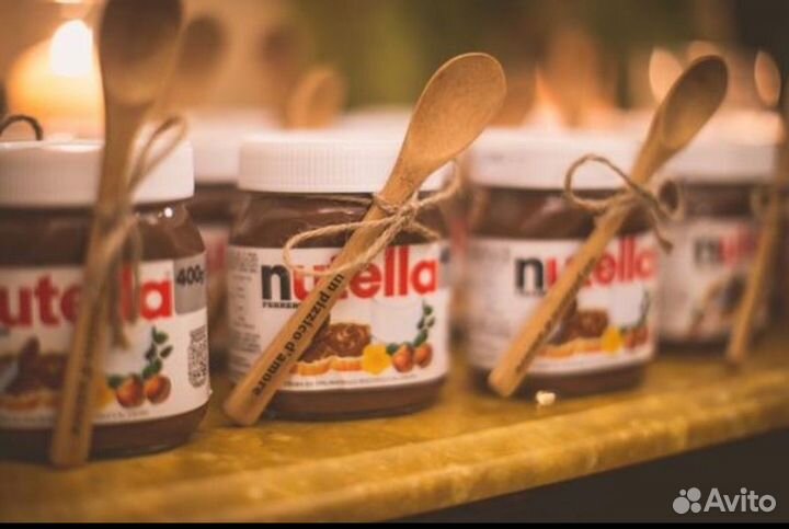 Деревянная ложка,комплимент гостям 50 шт