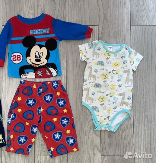 Детские вещи пакетом GAP, Carter’s, Zara, HM