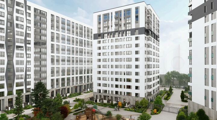 2-к. квартира, 51,2 м², 7/15 эт.