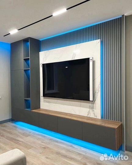 Зона под телевизор на заказ