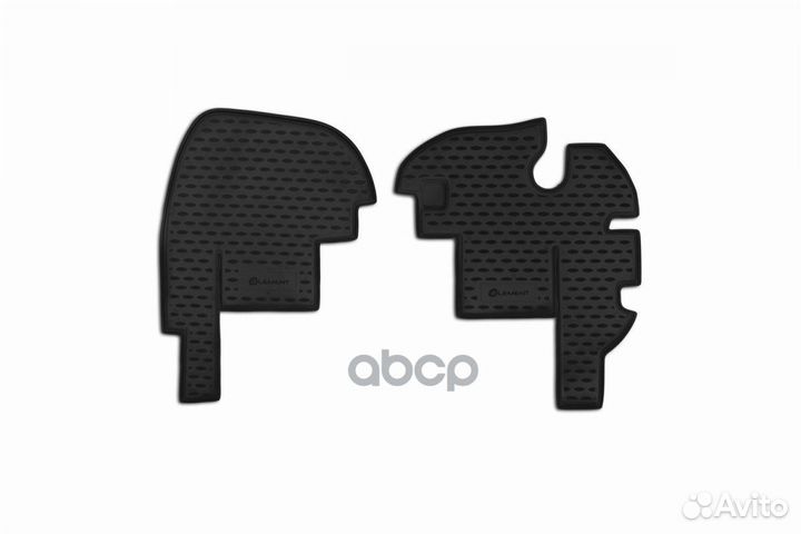 Коврики в салон УАЗ 3909,3741,3962,2206 2 шт