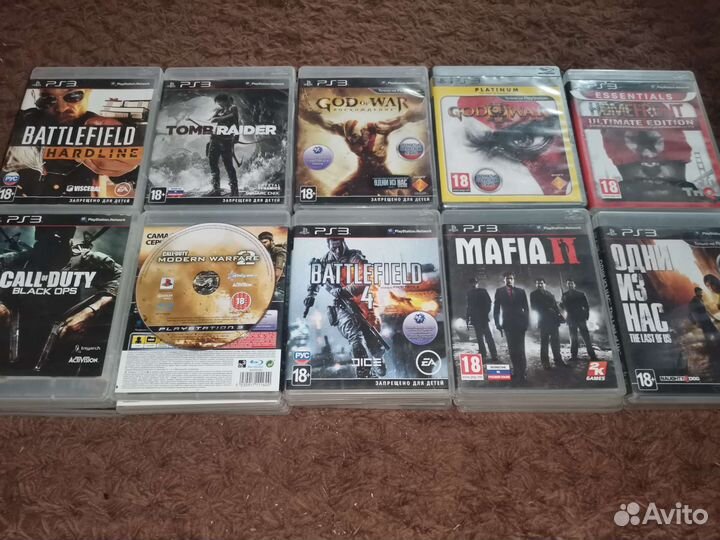 Игровые диски на ps3 Возможна Доставка