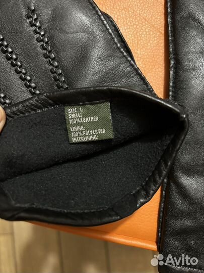 Мужские кожаные перчатки