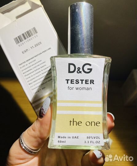 Духи D&G The one, duty-free тестер