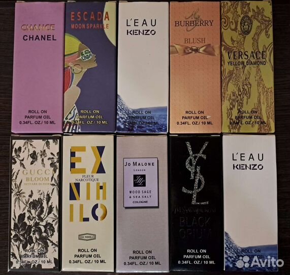 Масляные духи мужские/женские Дубай