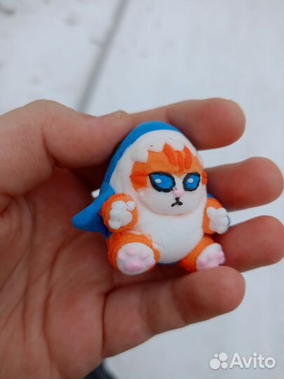 Брелки из лёгкого пластилина