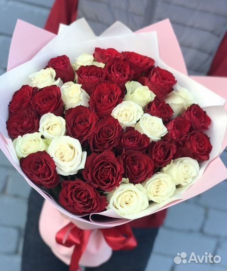 Розы Кения 50см/доставка/самовывоз