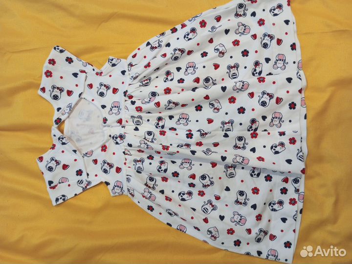 Платье для девочки 92