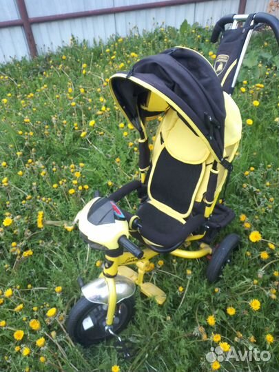 Велосипед трехколесный lamborghini