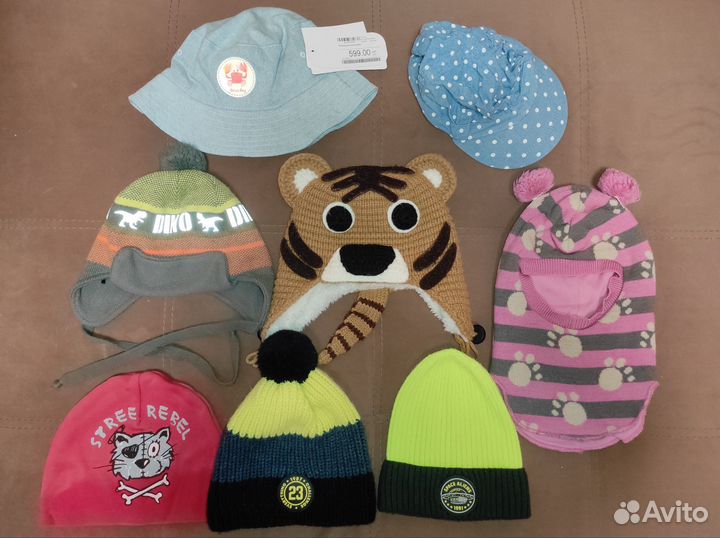 Шапка зимняя / демисезонная, кепка, панама