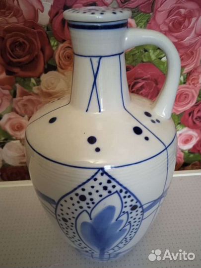 Графин Старая Гжель СССР