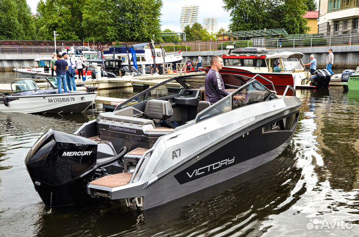 Катер Victory A7 с мотором Mercury F 225 XL V6