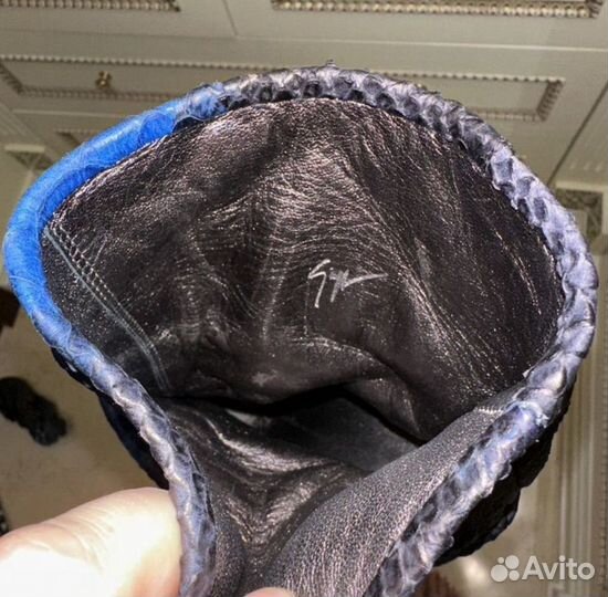 Полусапоги натуральная кожа 39