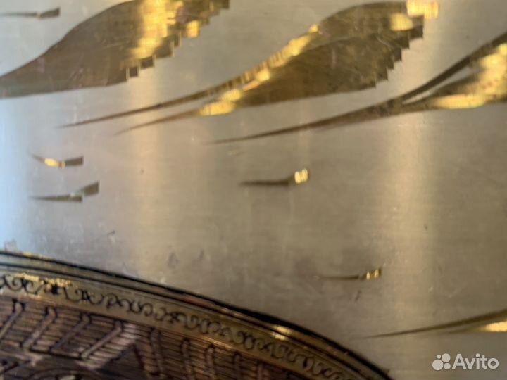 Эстамп медь и латунь Восточная тематика