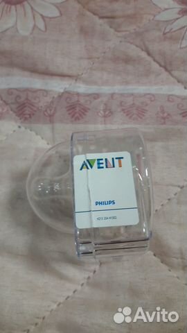 Соска силиконовая Philips Avent для густых жидкост