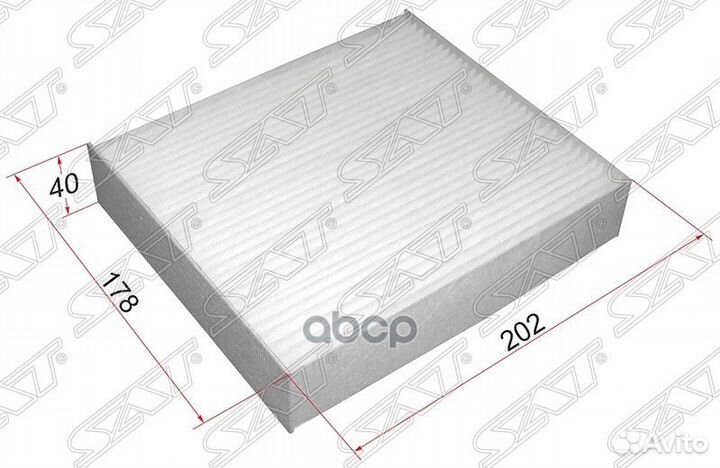 Фильтр салона mitsubishi colt 02- LHD ST-MR958017