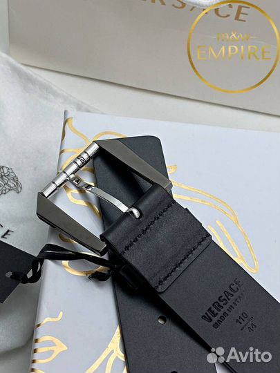 Кожаный ремень Versace