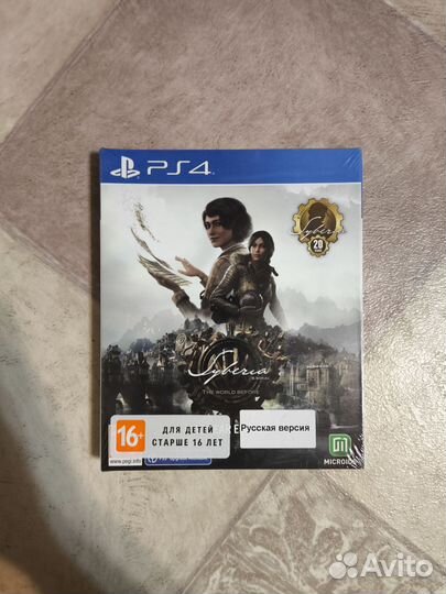 Syberia: The World Before 20 Year Edition ps4