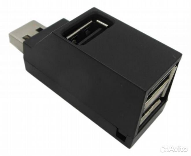USB Хаб (разветвитель) M56 USB 2.0 на 3 гнезда