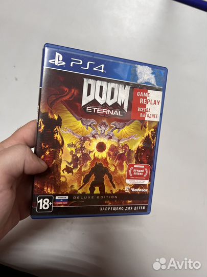 Doom eternal deluxe edition ps4