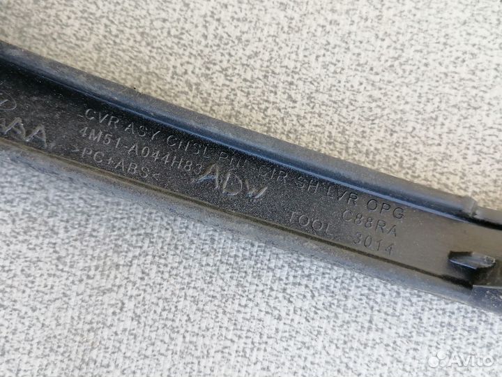 Накладка кулисы МКПП для Ford Focus II 2005-2008