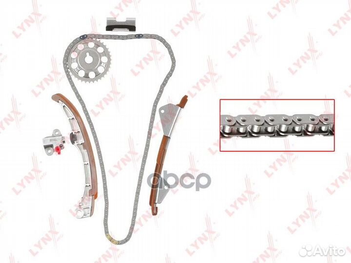 Комплект цепи грм TK-0102 lynxauto