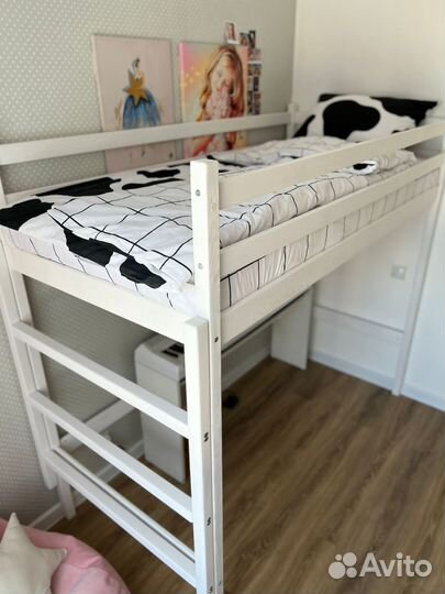 Кровать чердак безопасная