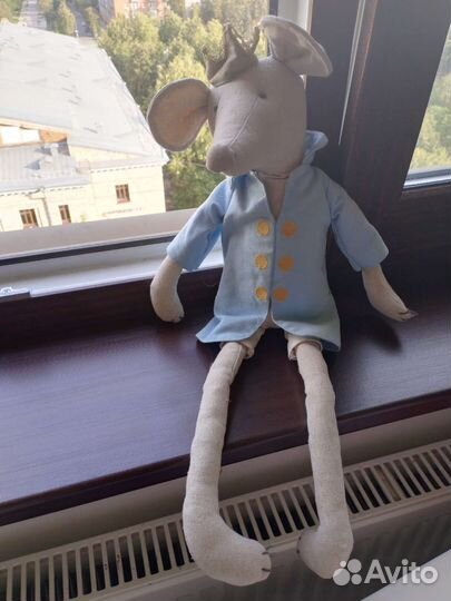 Игрушка мягкая король мышь zara